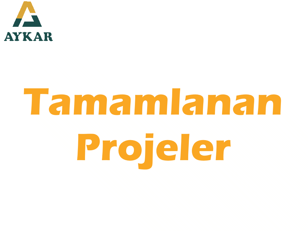 Tamamlanan Projeler